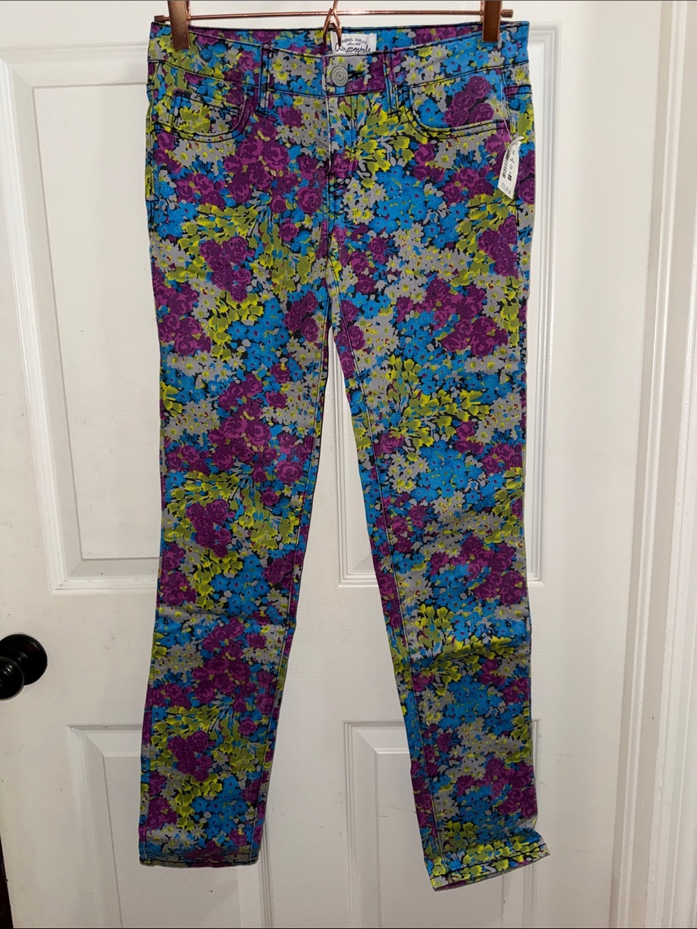 Vintage Aeropostale Floral Straight Leg Pants